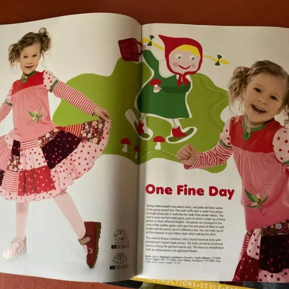 Ottobre Design Pattern Magazine Collection - Picture 3 of 8